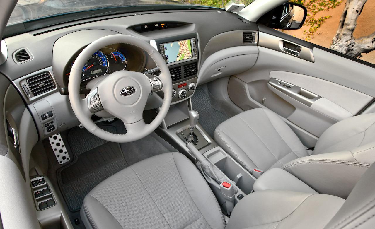 Subaru Forester technical specifications and fuel economy